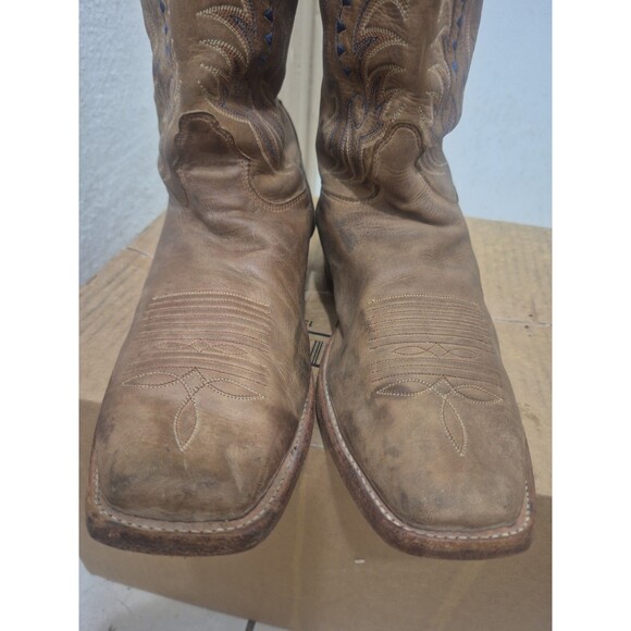 Nocona MD2711 Classic Men\'s Size 11.5D Legacy Western Boots Tan Cowhide main image 6